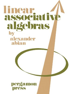 cover image of Linear Associative Algebras